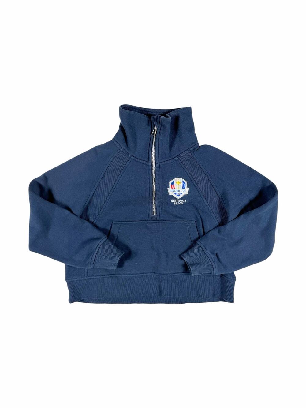 Garb Ryder Cup 2025 Bethpage Black Quarter Zip Pullover Youth Medium 7/8